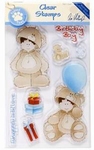 Clear stamps - animal ark teddy bear 