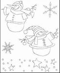 Clear stempel Country Christmas 